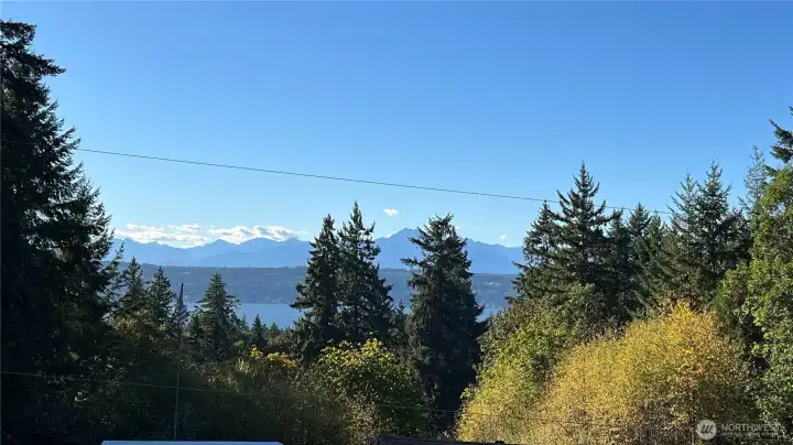Looking West.
