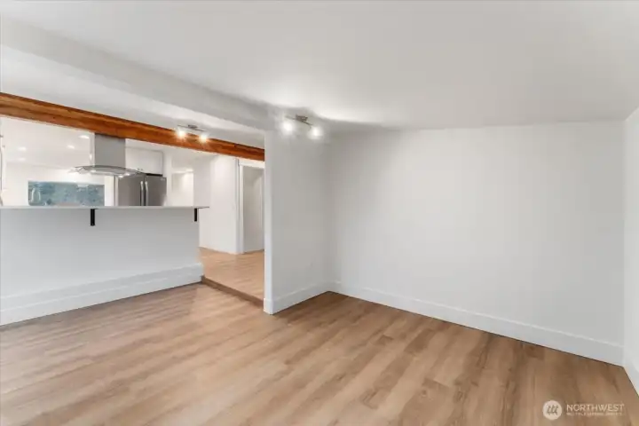 A versatile space that can serve as a dining area or bonus space—flexible to suit your lifestyle and needs.