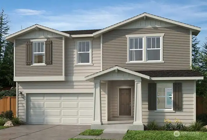 Artistic Rendering of Elevation B, color scheme G