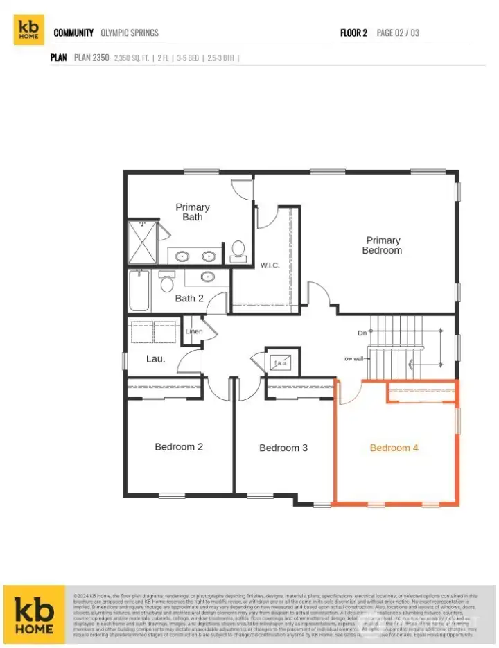 Second Floor Layout