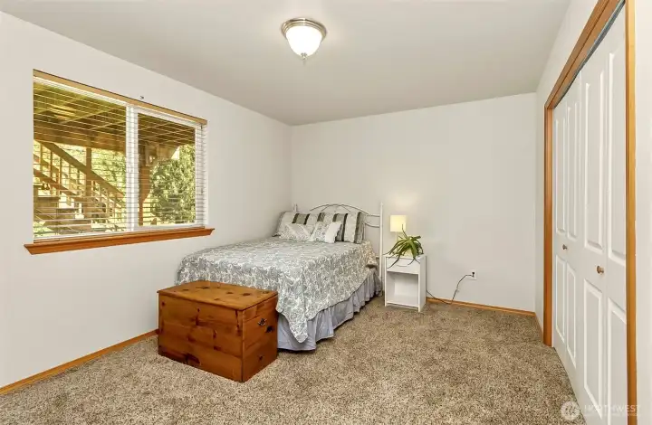 Down stairs: Guest bedroom or Office