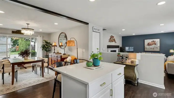 Easy entertaining with this great room floor plan!