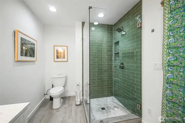 Recently remodeled primary suite.