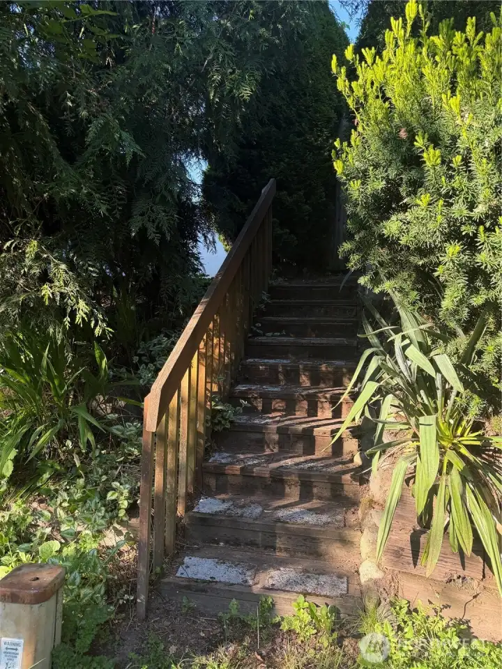 Private access to river