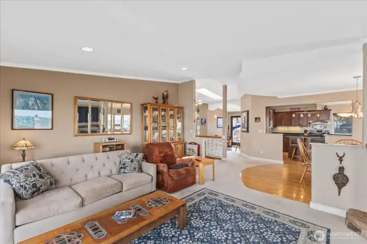 Nice open floor plan. Nice open floor plan.