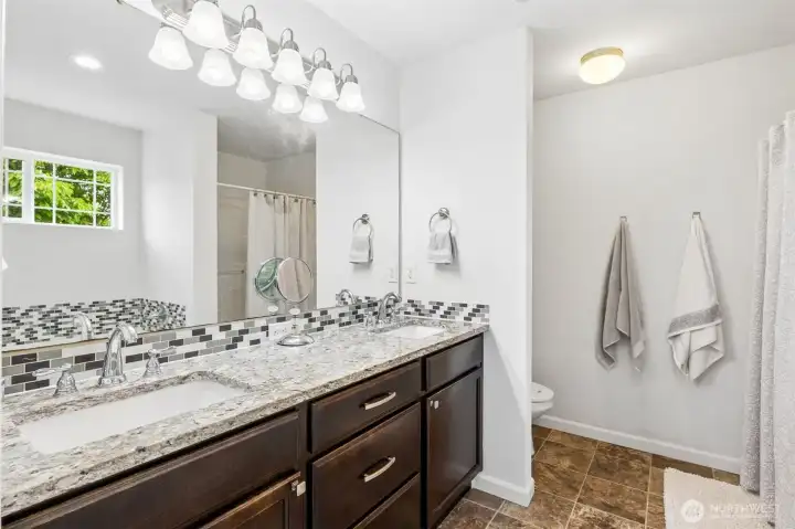 Primary bathroom.