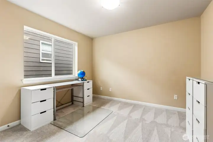 Bedroom #2 with double door closet