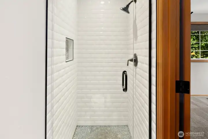3/4 bathroom upstairs