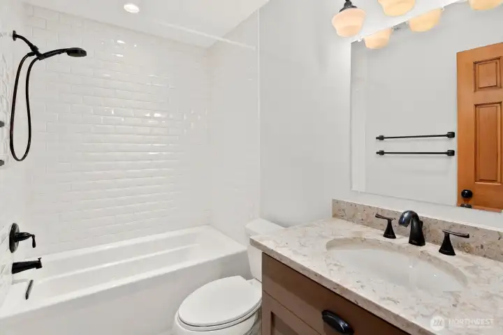 full bathroom upstairs