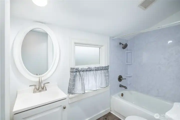 Upstairs full bath Upstairs full bath