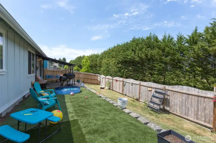 Backyard - Room to add a garden