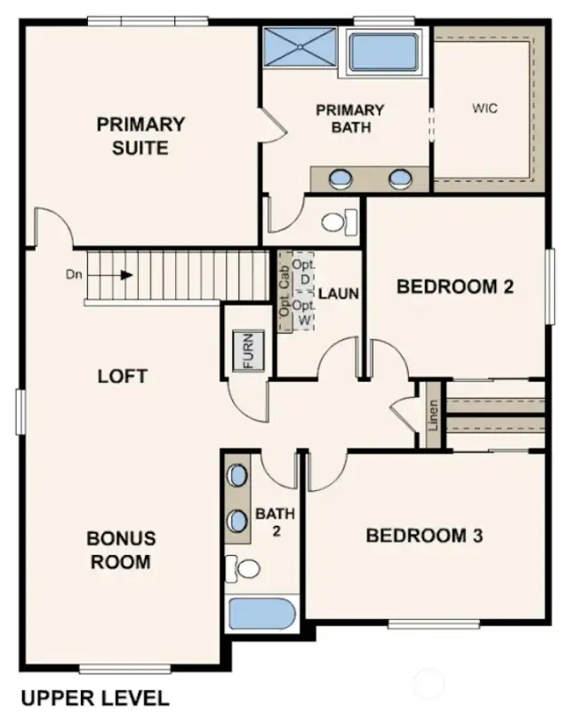 2nd floor rendering