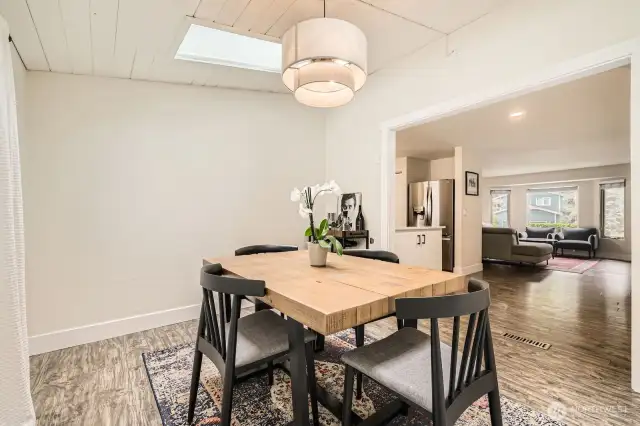 Enjoy intimate gatherings in the formal dining room.
