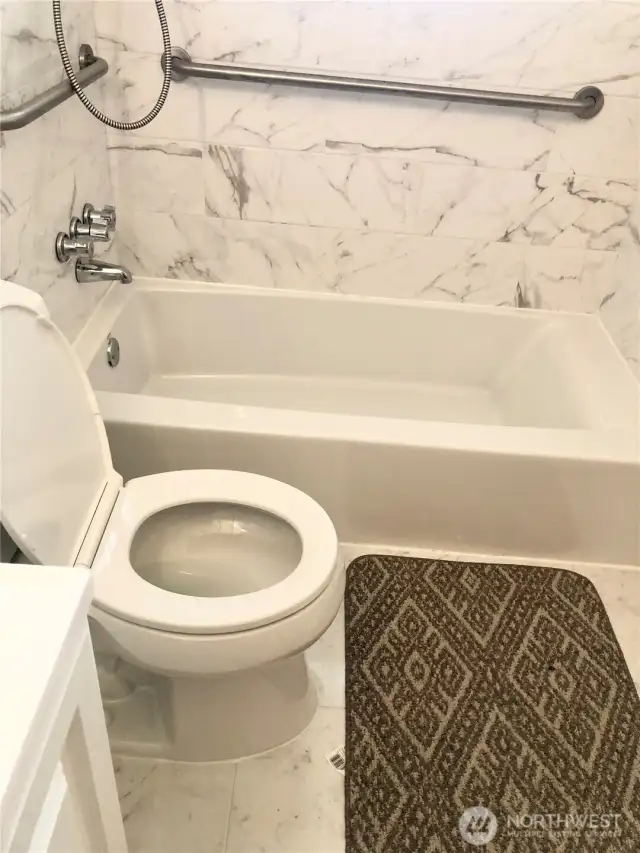 updated bathroom