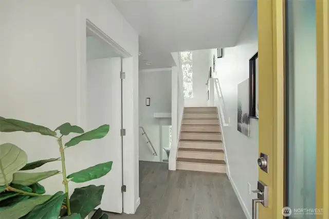 Entry into Townhome