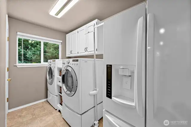 Utility Room with closet.