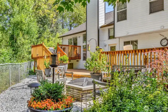 Relax in your private back yard oasis