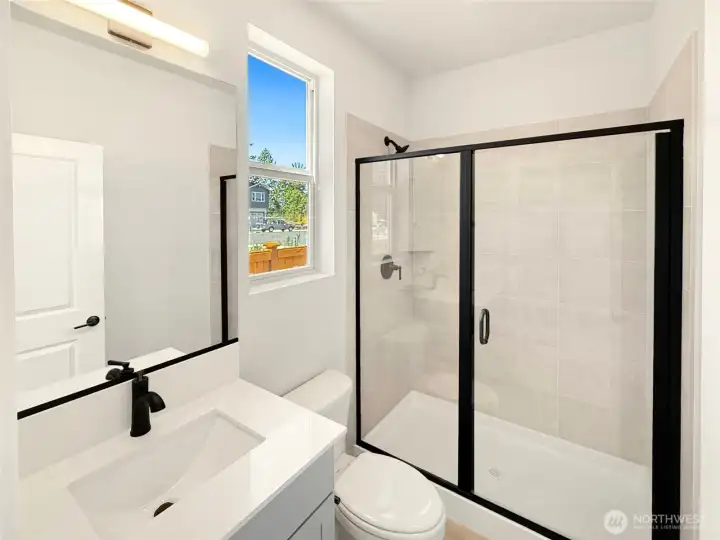 Casita 3/4 bath. Images of previously completed home.