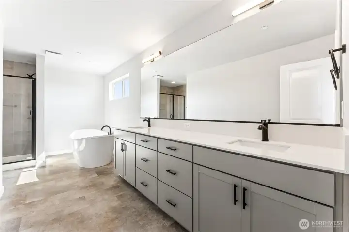 Primary Bath.Images of previously completed home.