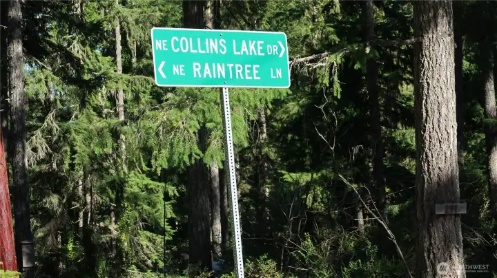 Street name for the community boat launch.