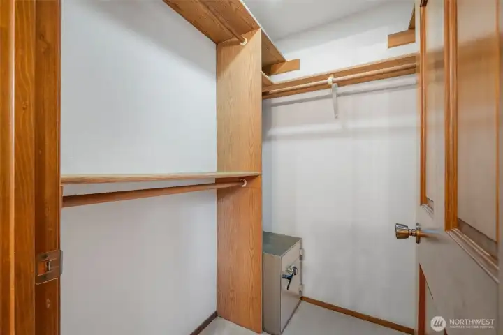 Primary bedroom closet