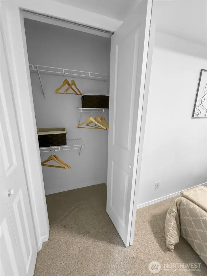 This is one side of the closet.