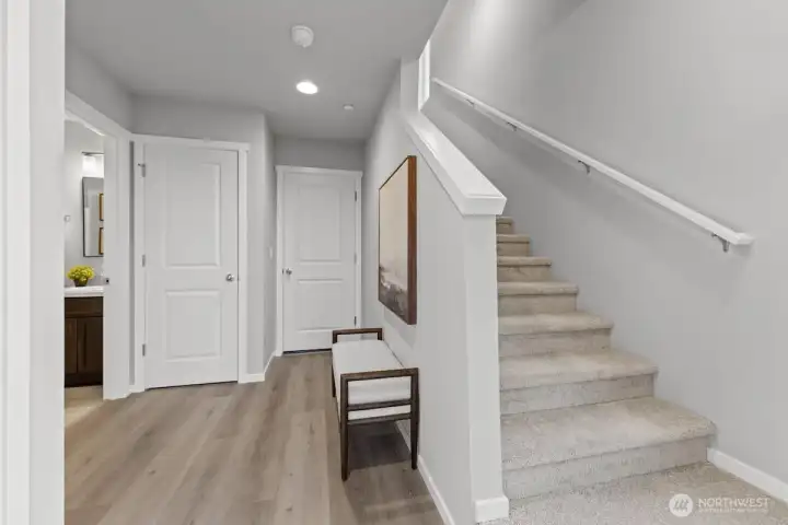 Photographs are for illustrative purposes only. Features, finishes, interior/exterior colors, landscaping and floorplan shown may vary from actual homes built.