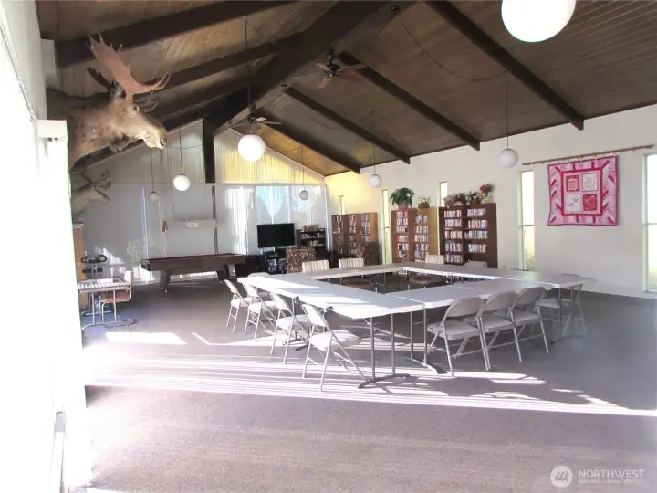 CLUB HOUSE INTERIOR.