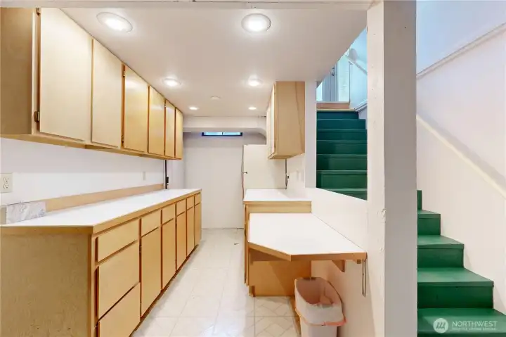 Basement kitchen