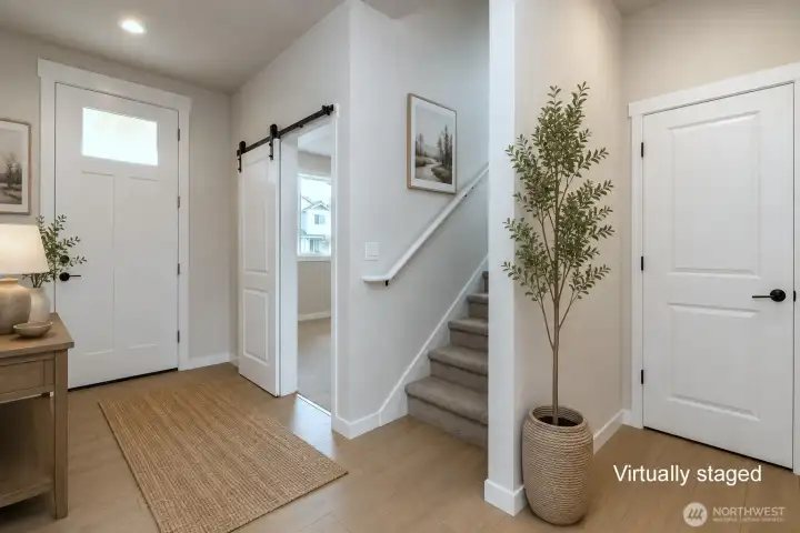 Grand entry with 8 foot door 1/4 light Grand entry with 8 foot door 1/4 light
