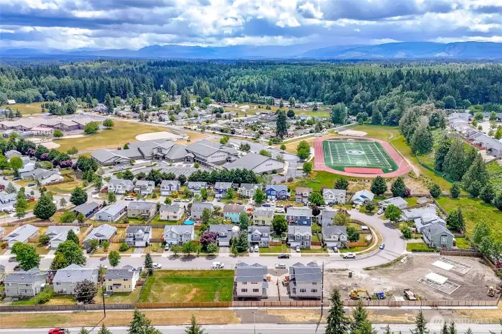Walking distance to Ridgeline Middle School Walking distance to Ridgeline Middle School