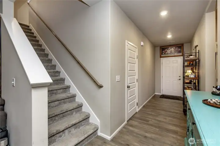 Entry and garage access