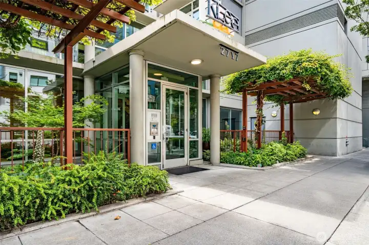 Front Building Entry