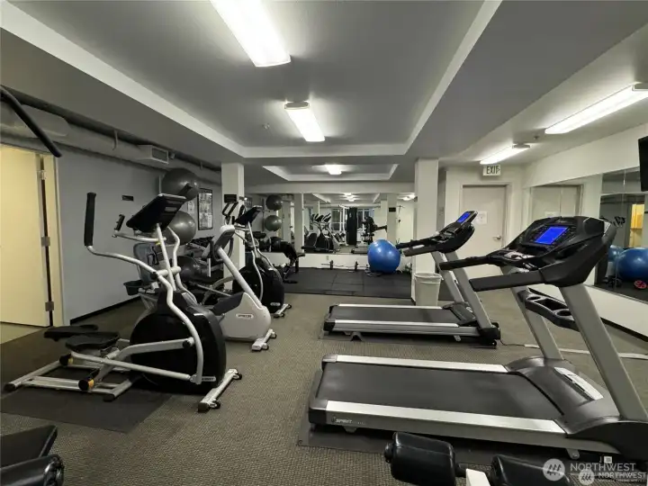 Fitness center amenity