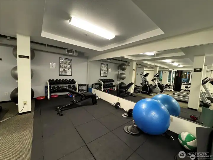 Fitness center amenity
