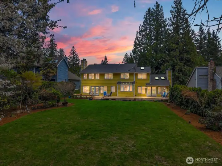 Gorgeous summers entertaining in your large backyard.