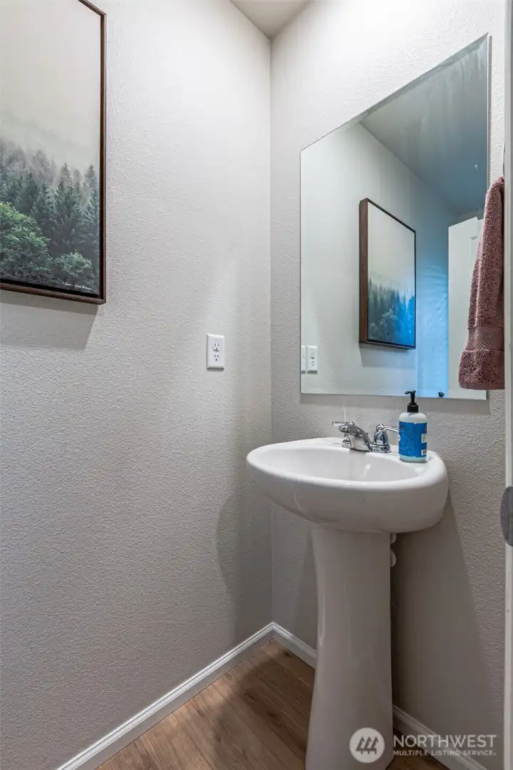 downstairs half bath