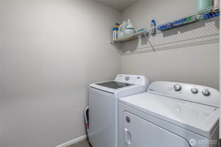 Upstairs Laundry Room