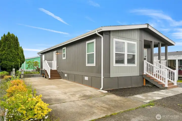Side yard view