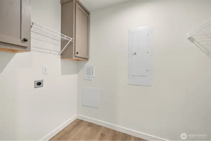 half image of utility room