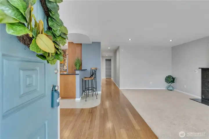 The open living area flows effortlessly, creating comfortable spaces for family and friends to connect. The open living area flows effortlessly, creating comfortable spaces for family and friends to connect.