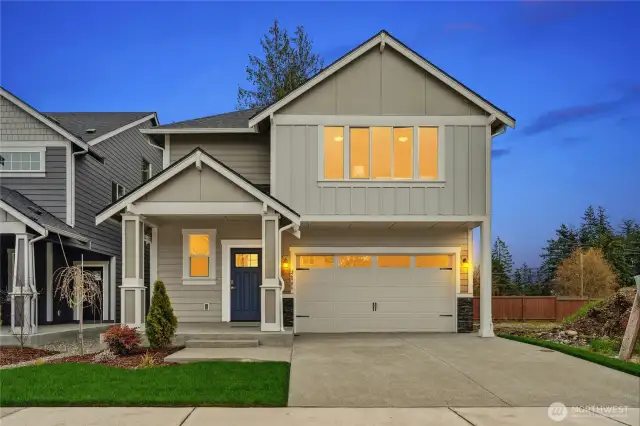 Photos are of the actual home on lot 41. Complete and Ready to move in!