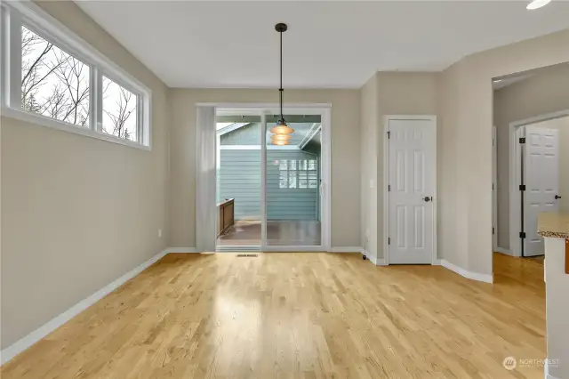 Dining area