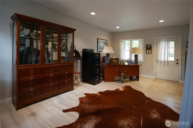 Currently an office, but could be a rec room.