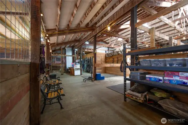 Interior of amazing barn. See the supps for a list of all the features.