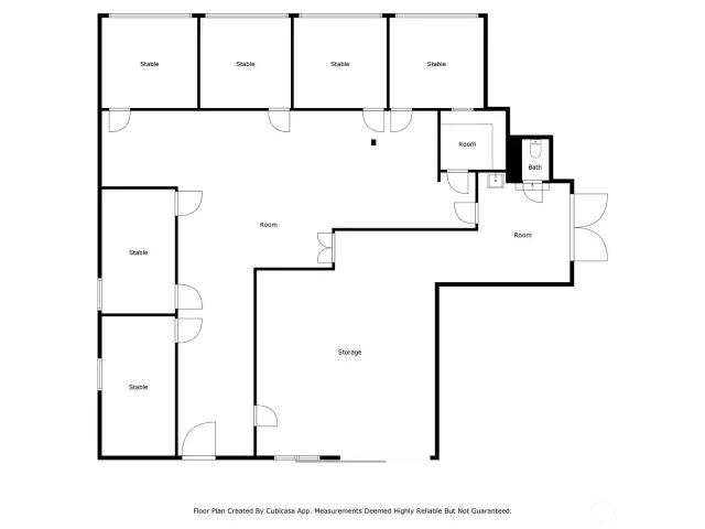 Barn floor plan