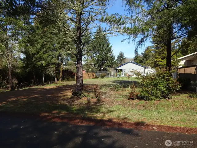 Lot view looking from right