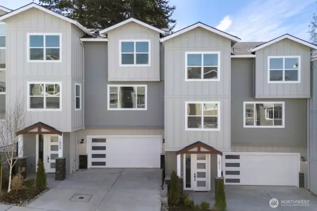 Image is a rendering. Photographs are for illustrative purposes only. Features, finishes, interior/exterior colors, landscaping and floorplan shown may vary from actual homes built.