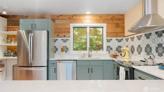 Top of the line appliances