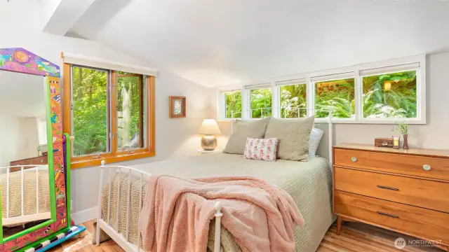 Bonus room currently being used as bedroom